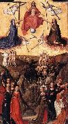 unknow artist Last Judgment and the Wise and Foolish Virgins oil painting reproduction